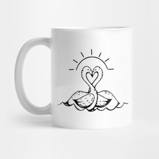 Swans In Love Mug